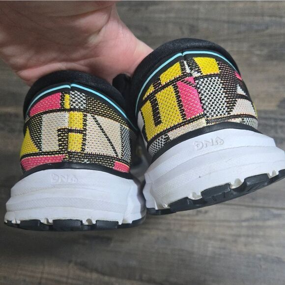 Brooks DNA Revel Running Sneakers Womens Multi-Color Geometric Print Shoes 7.5 - Picture 8 of 13